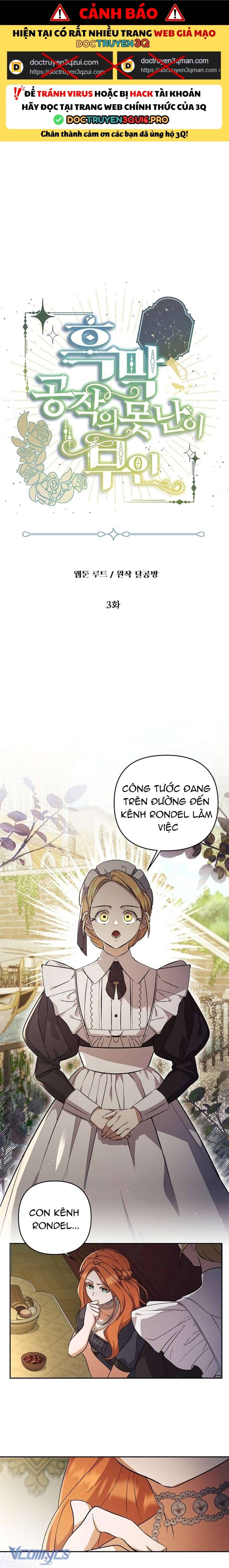 Cô Vợ Xấu Xí Của Công Tước Ám Muội Chapter 3 - Trang 0