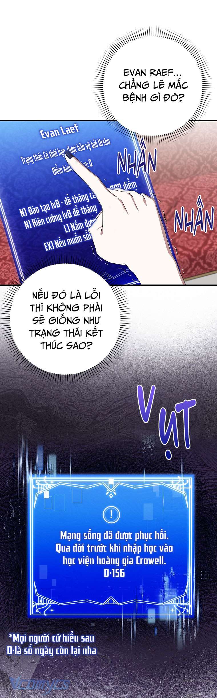 Thời Hạn Cuối Cùng Đang Tràn Ngập Trên Cửa Sổ Trạng Thái Chapter 3 - Trang 18
