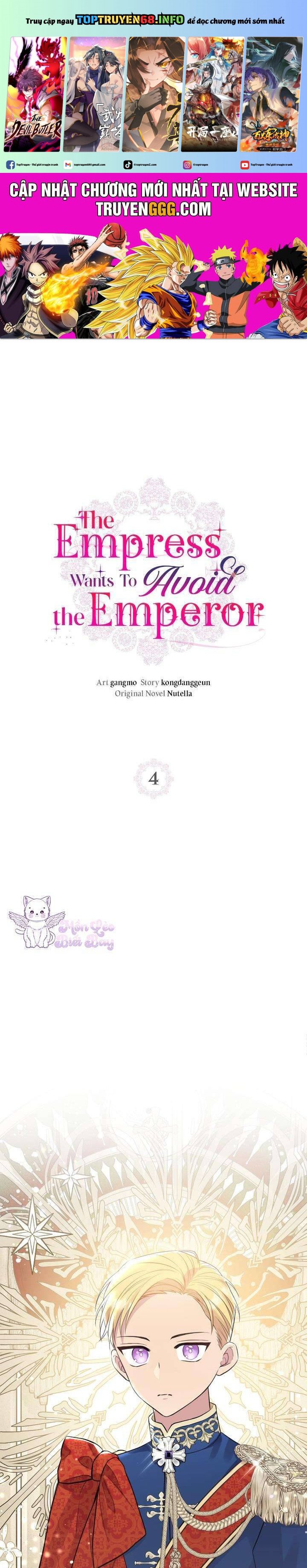 Tuy Là Hoàng Hậu, Nhưng Tôi Muốn Né Hoàng Đế Chapter 4 - Trang 0