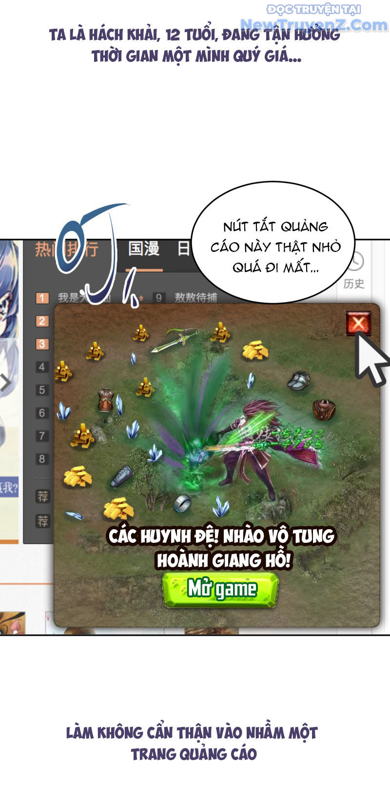 Game Thủ Có Bàn Tay Vàng Mạnh Nhất chapter 1 - Trang 7