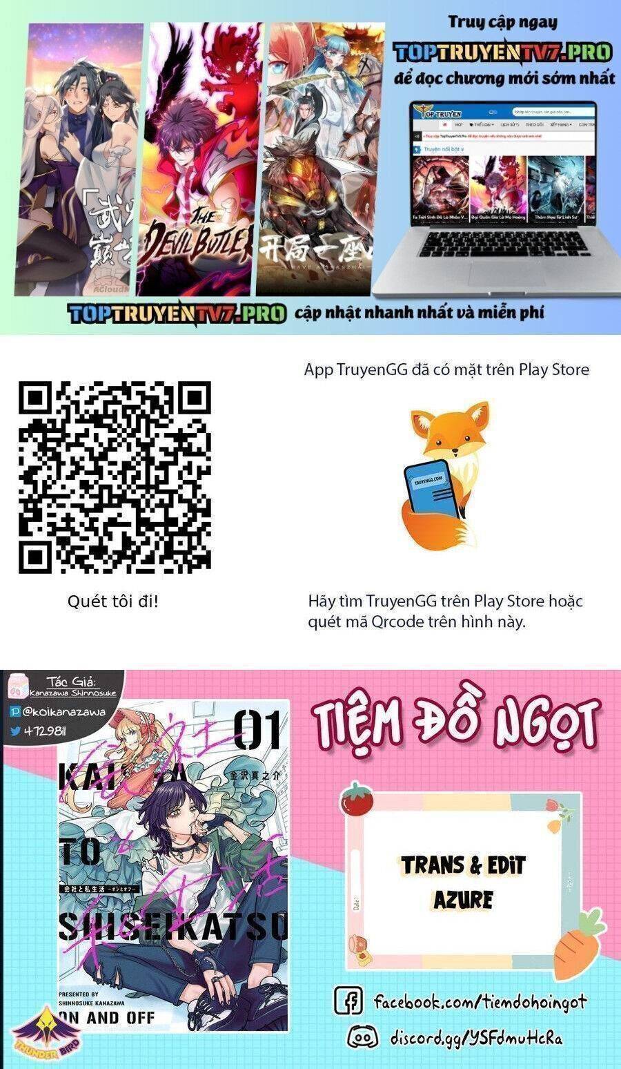 Công Sở Và Đời Tư: On Và Off Chapter 20.8 - Trang 8
