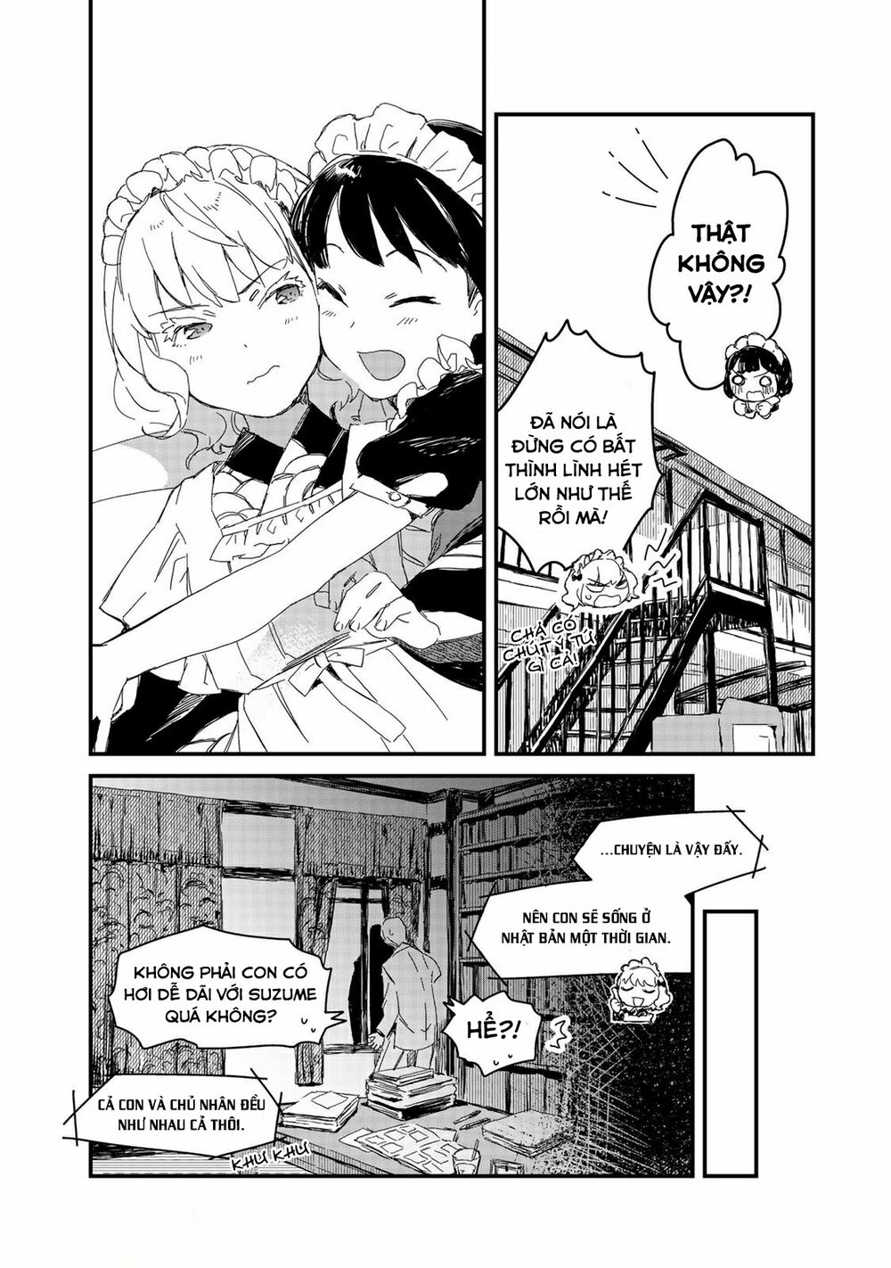 Maid-San Wa Taberu Dake Chapter 17 - Trang 13