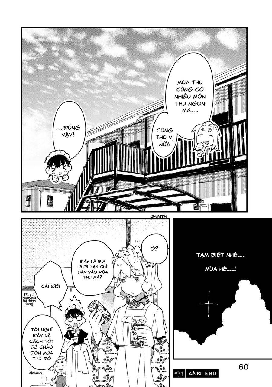 Maid-San Wa Taberu Dake Chapter 34 - Trang 11