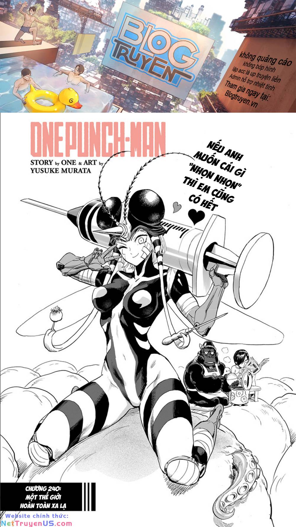 Anh Hùng Onepunch Chapter 240 - Trang 0