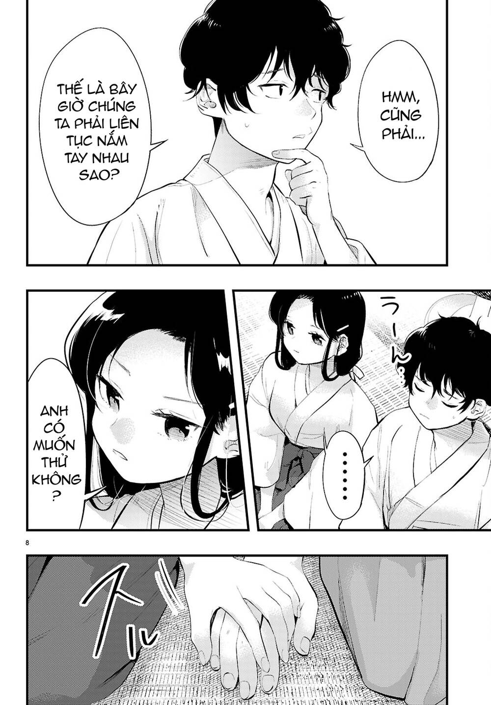 Midari Ni Tsukasete Wa Narimasen Chapter 2 - Trang 8