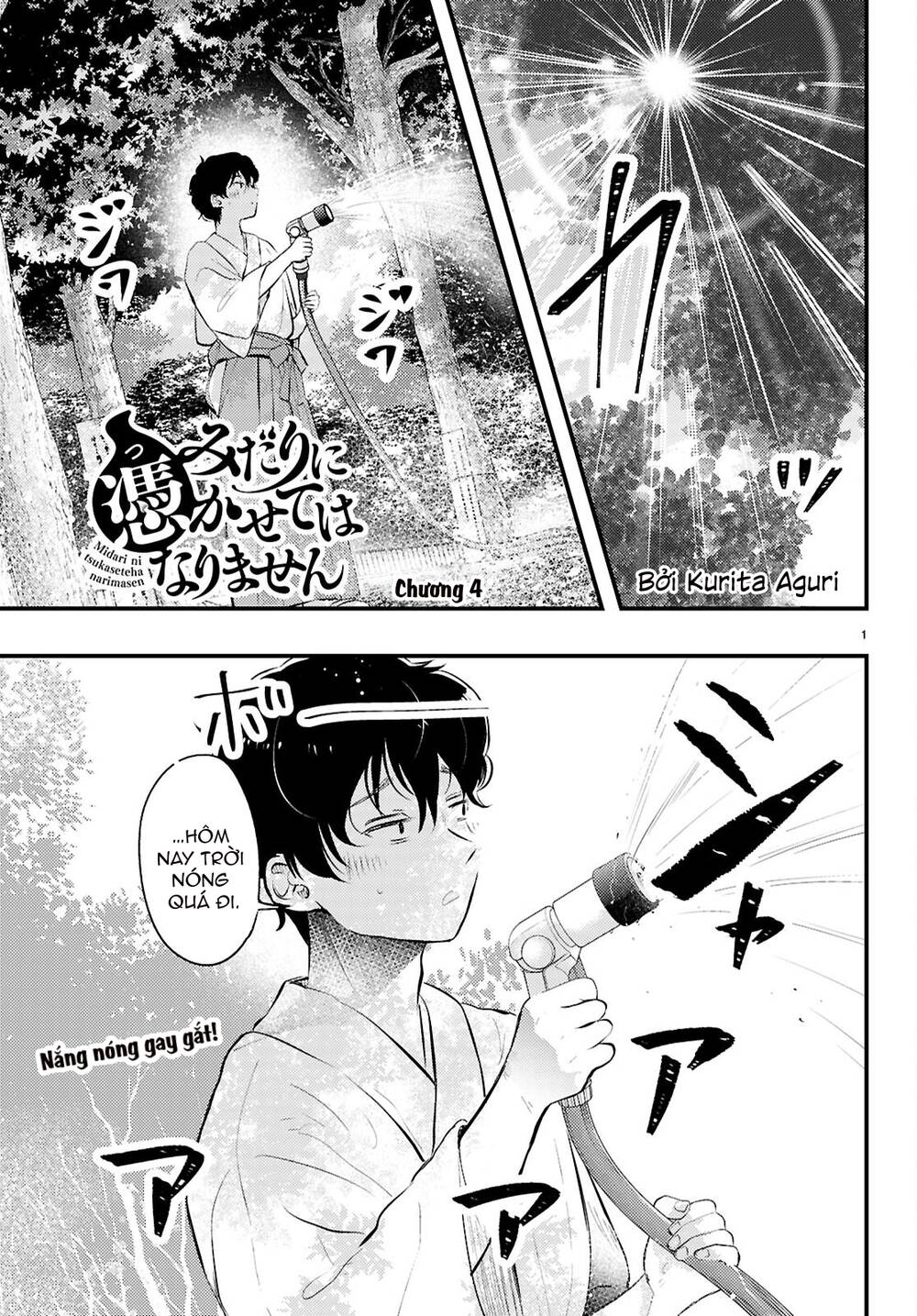Midari Ni Tsukasete Wa Narimasen Chapter 4 - Trang 1