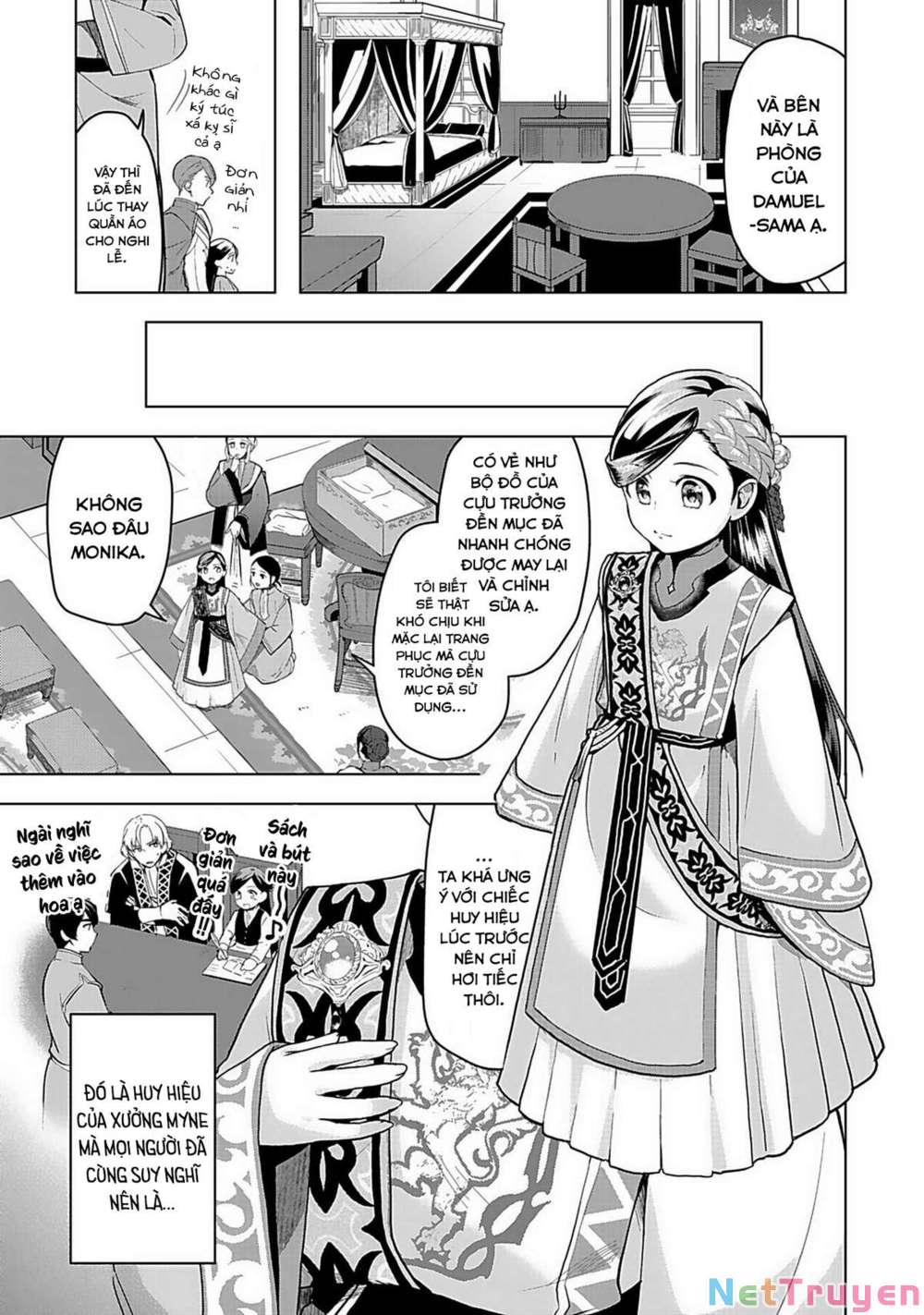 Honzuki No Gekokujou : Dai 3-Bu Ryouchi Ni Hon O Hirogeyou ! Chapter 4 - Trang 10