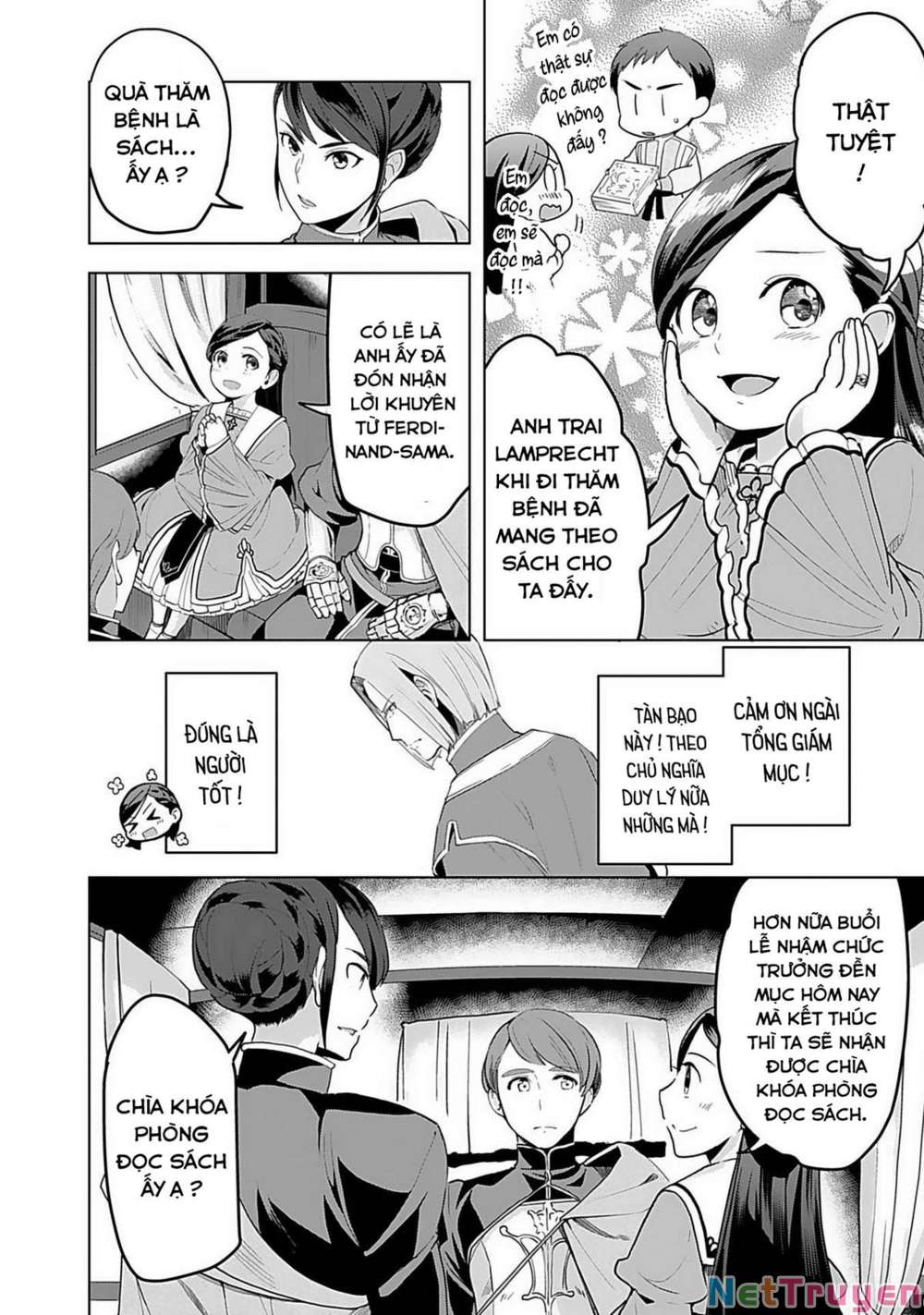 Honzuki No Gekokujou : Dai 3-Bu Ryouchi Ni Hon O Hirogeyou ! Chapter 4 - Trang 3