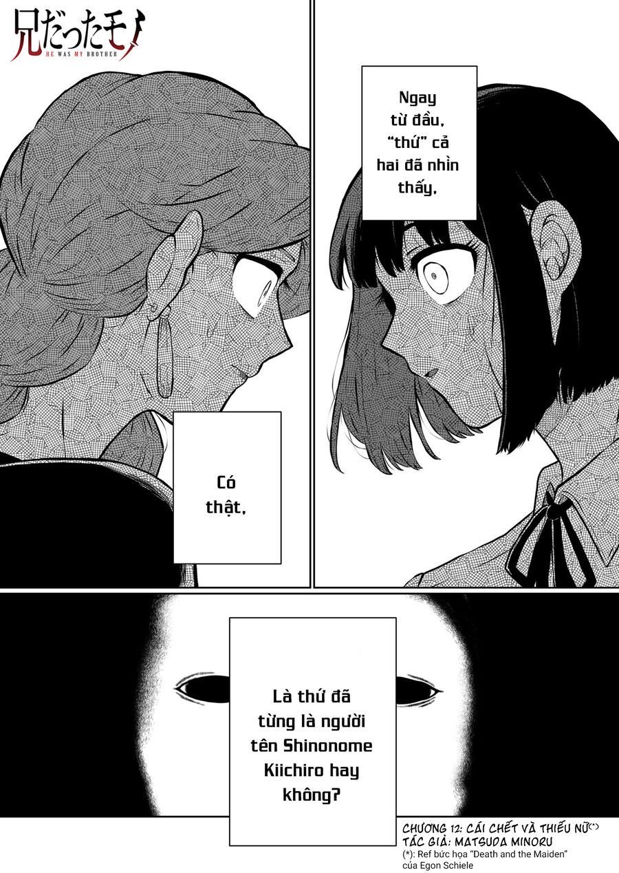 Thứ Đã Từng Là Anh Trai Tôi Chapter 12 - Trang 1