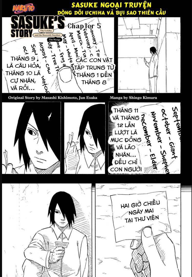 Sasuke Truyền Kì Chapter 5 - Trang 0