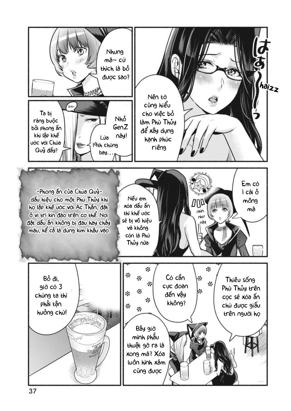 Majo Wa Mioji Kara Chapter 4 - Trang 8