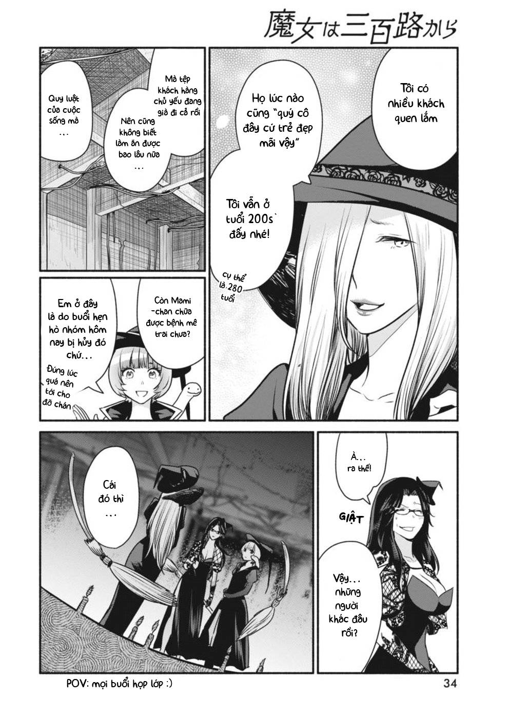 Majo Wa Mioji Kara Chapter 4 - Trang 5