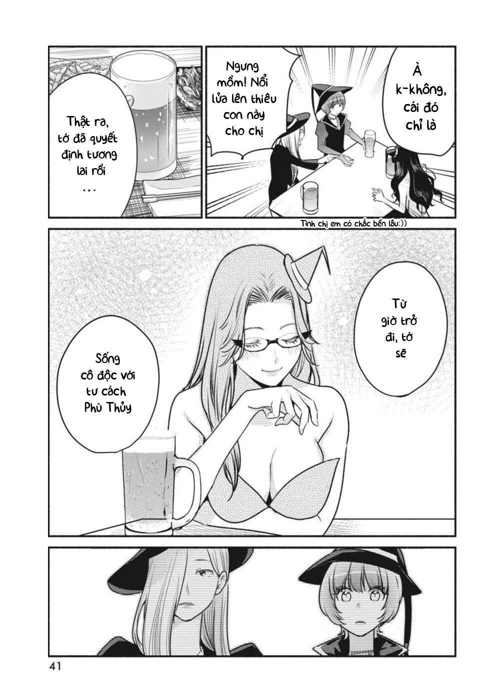 Majo Wa Mioji Kara Chapter 4 - Trang 12