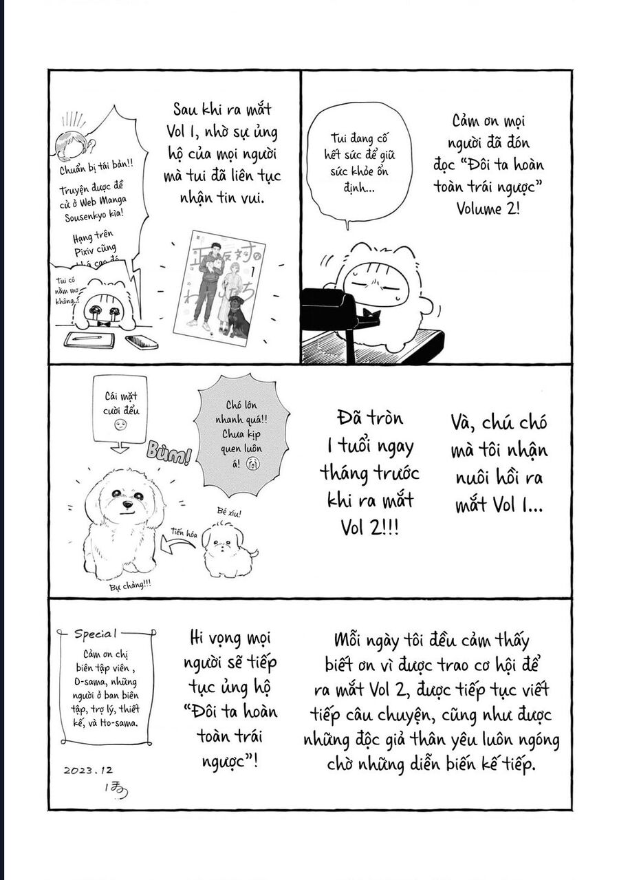 Đôi Ta Hoàn Toàn Trái Ngược Chapter 25.5 - Trang 21