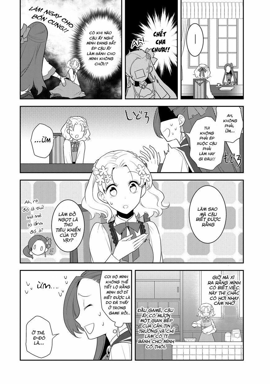 Sau Khi Được Tái Sinh, Tôi Bị Kéo Vào Game Otome Với Vai Trò Nữ Ác Nhân Và Bị Gắn Toàn Flag Đen... Chapter 9 - Trang 5