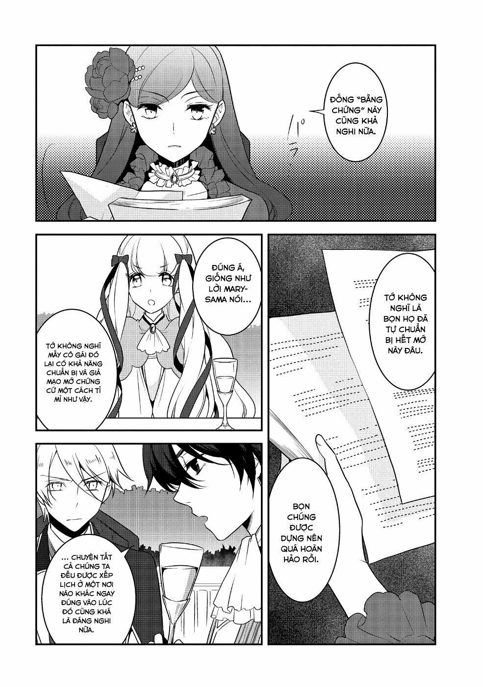 Sau Khi Được Tái Sinh, Tôi Bị Kéo Vào Game Otome Với Vai Trò Nữ Ác Nhân Và Bị Gắn Toàn Flag Đen... Chapter 14 - Trang 18