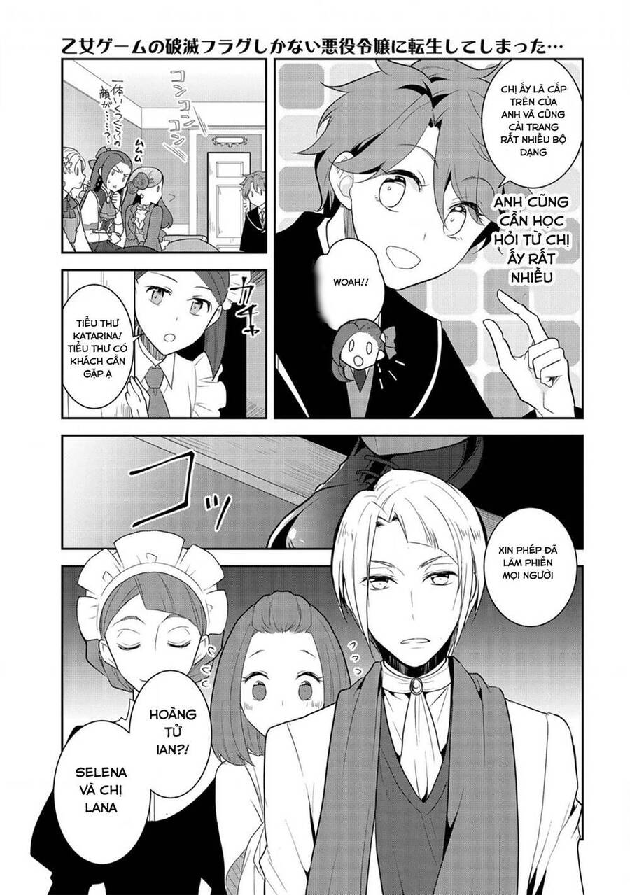 Sau Khi Được Tái Sinh, Tôi Bị Kéo Vào Game Otome Với Vai Trò Nữ Ác Nhân Và Bị Gắn Toàn Flag Đen... Chapter 34.1 - Trang 12