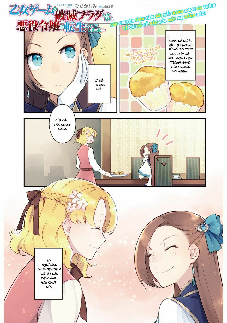Sau Khi Được Tái Sinh, Tôi Bị Kéo Vào Game Otome Với Vai Trò Nữ Ác Nhân Và Bị Gắn Toàn Flag Đen... Chapter 10 - Trang 3
