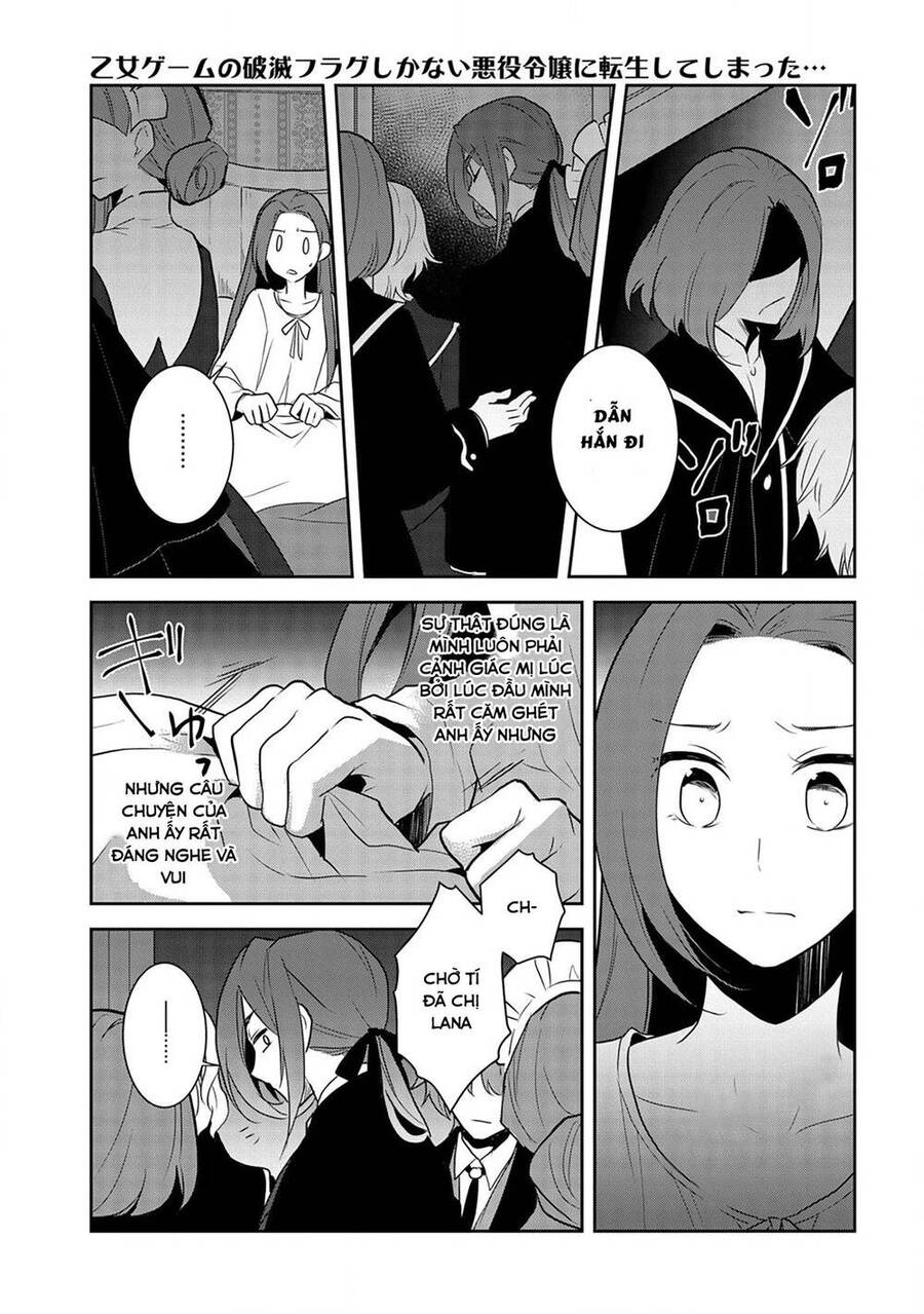 Sau Khi Được Tái Sinh, Tôi Bị Kéo Vào Game Otome Với Vai Trò Nữ Ác Nhân Và Bị Gắn Toàn Flag Đen... Chapter 34.1 - Trang 8