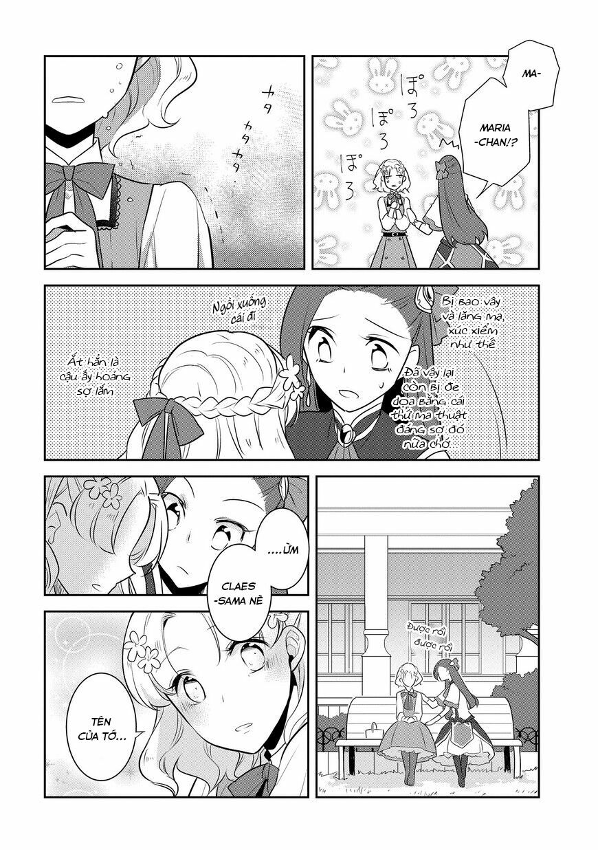 Sau Khi Được Tái Sinh, Tôi Bị Kéo Vào Game Otome Với Vai Trò Nữ Ác Nhân Và Bị Gắn Toàn Flag Đen... Chapter 10 - Trang 24