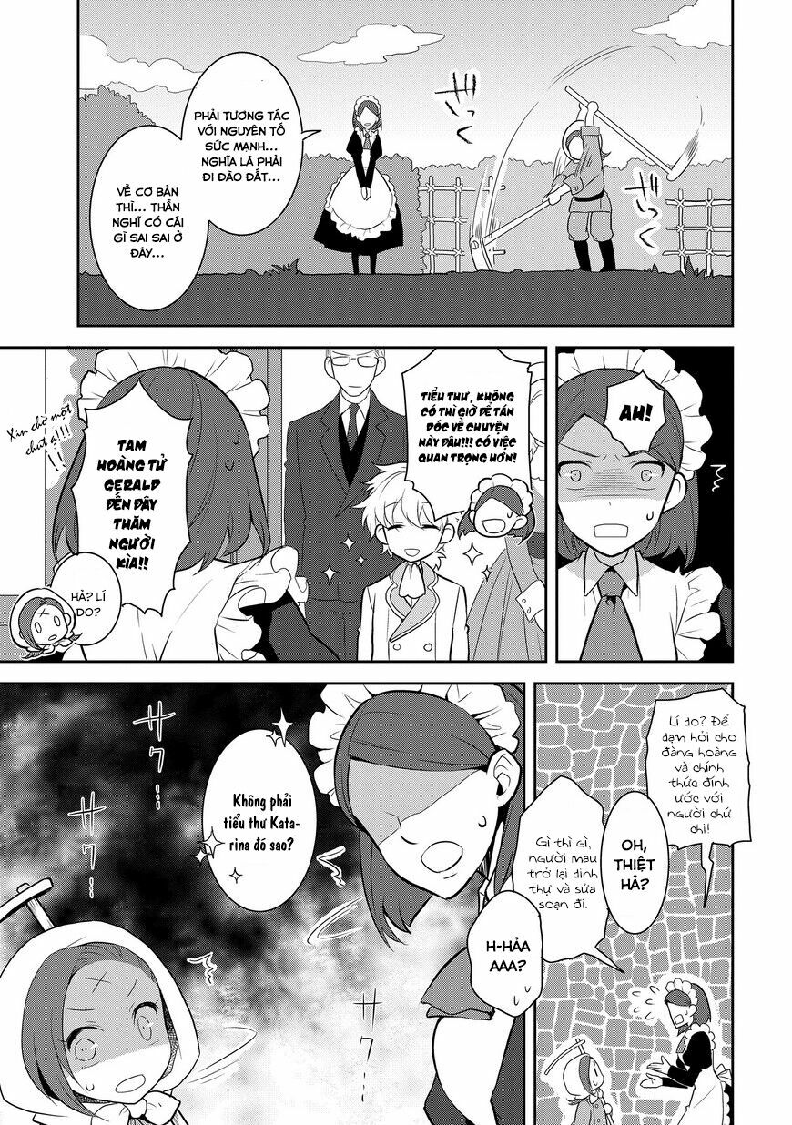 Sau Khi Được Tái Sinh, Tôi Bị Kéo Vào Game Otome Với Vai Trò Nữ Ác Nhân Và Bị Gắn Toàn Flag Đen... Chapter 1 - Trang 33