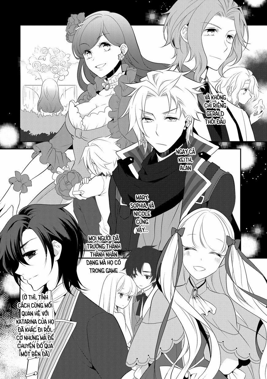 Sau Khi Được Tái Sinh, Tôi Bị Kéo Vào Game Otome Với Vai Trò Nữ Ác Nhân Và Bị Gắn Toàn Flag Đen... Chapter 7 - Trang 8