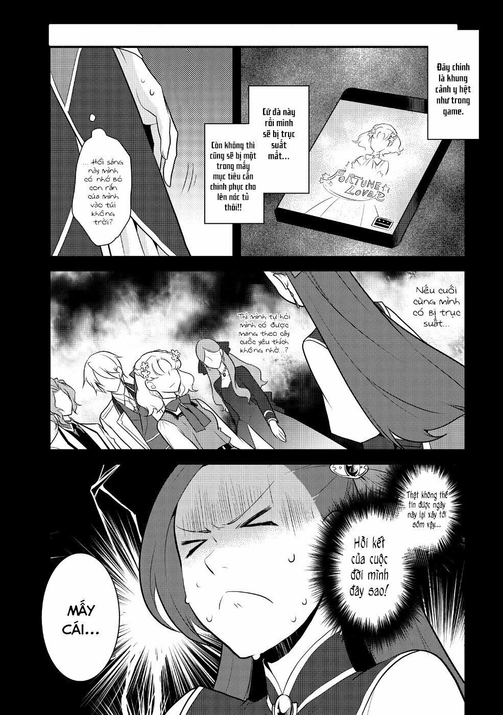 Sau Khi Được Tái Sinh, Tôi Bị Kéo Vào Game Otome Với Vai Trò Nữ Ác Nhân Và Bị Gắn Toàn Flag Đen... Chapter 14 - Trang 3