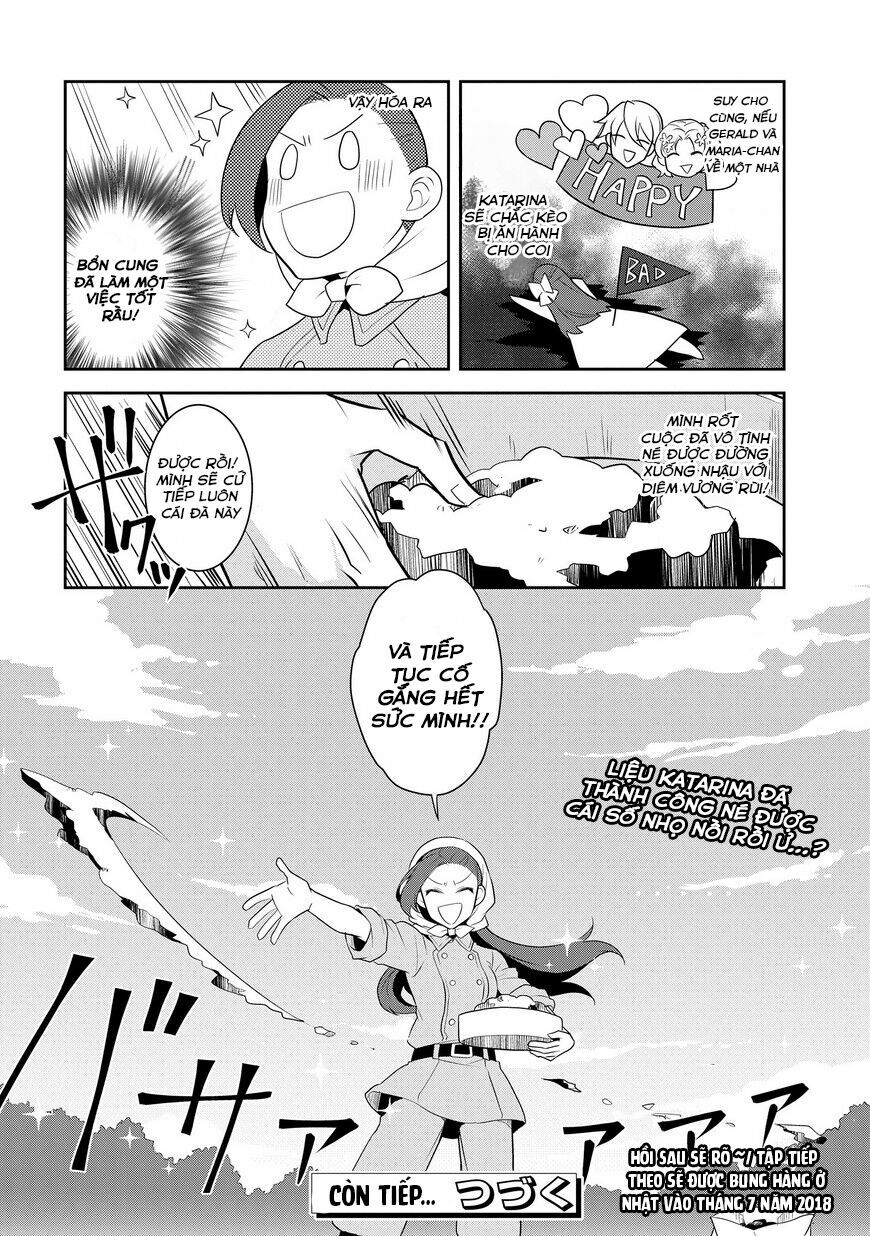 Sau Khi Được Tái Sinh, Tôi Bị Kéo Vào Game Otome Với Vai Trò Nữ Ác Nhân Và Bị Gắn Toàn Flag Đen... Chapter 9 - Trang 25