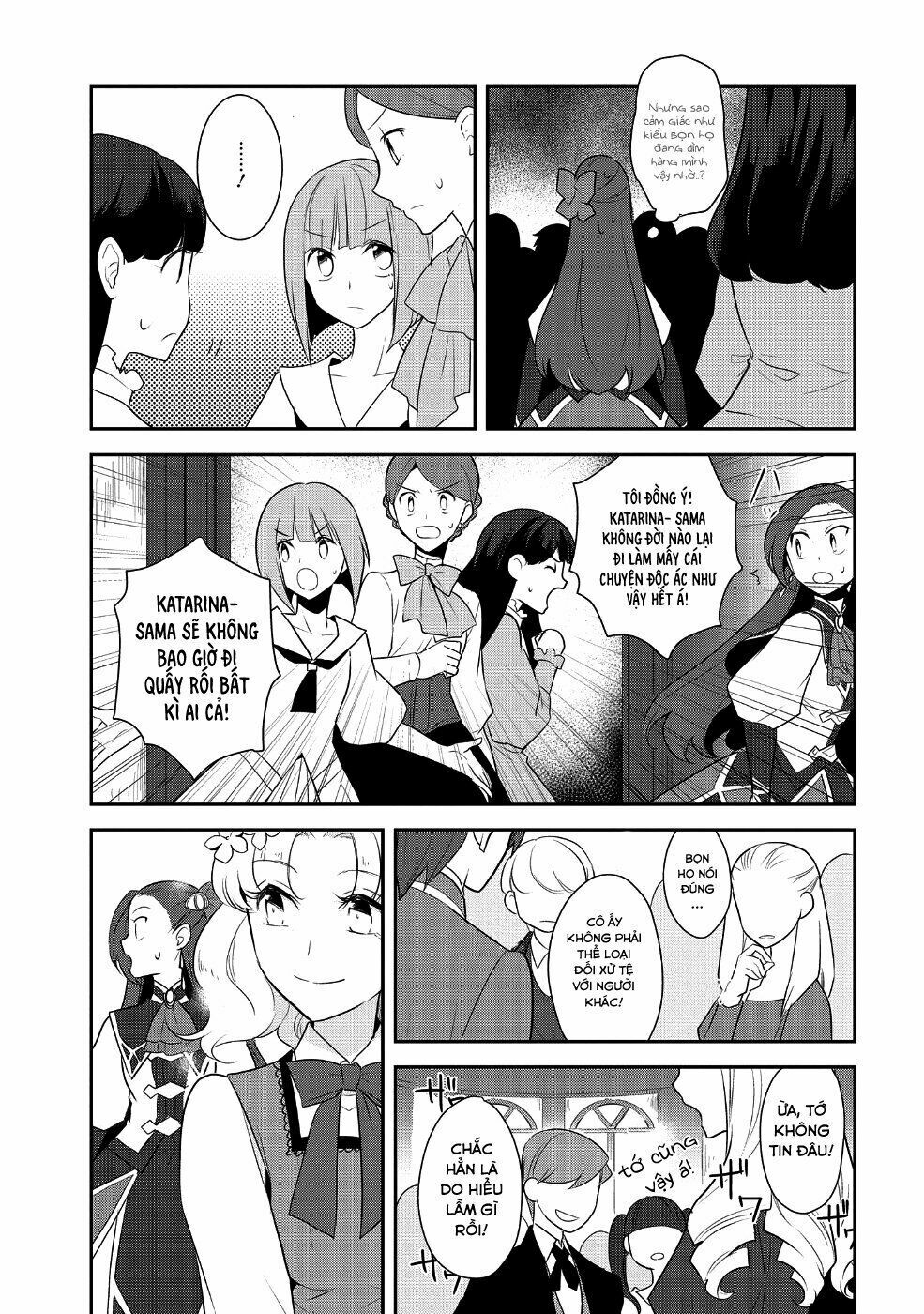Sau Khi Được Tái Sinh, Tôi Bị Kéo Vào Game Otome Với Vai Trò Nữ Ác Nhân Và Bị Gắn Toàn Flag Đen... Chapter 14 - Trang 11