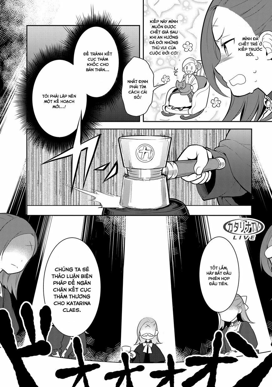 Sau Khi Được Tái Sinh, Tôi Bị Kéo Vào Game Otome Với Vai Trò Nữ Ác Nhân Và Bị Gắn Toàn Flag Đen... Chapter 1 - Trang 25