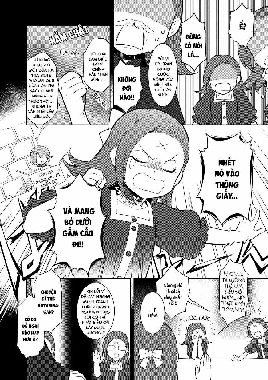 Sau Khi Được Tái Sinh, Tôi Bị Kéo Vào Game Otome Với Vai Trò Nữ Ác Nhân Và Bị Gắn Toàn Flag Đen... Chapter 2 - Trang 12
