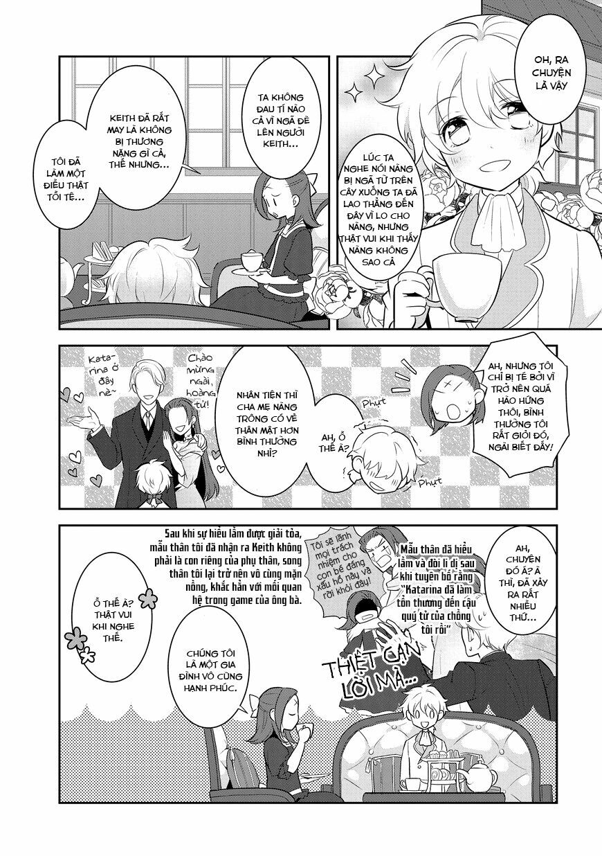Sau Khi Được Tái Sinh, Tôi Bị Kéo Vào Game Otome Với Vai Trò Nữ Ác Nhân Và Bị Gắn Toàn Flag Đen... Chapter 2 - Trang 18