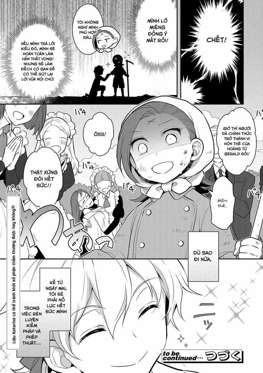 Sau Khi Được Tái Sinh, Tôi Bị Kéo Vào Game Otome Với Vai Trò Nữ Ác Nhân Và Bị Gắn Toàn Flag Đen... Chapter 1 - Trang 37