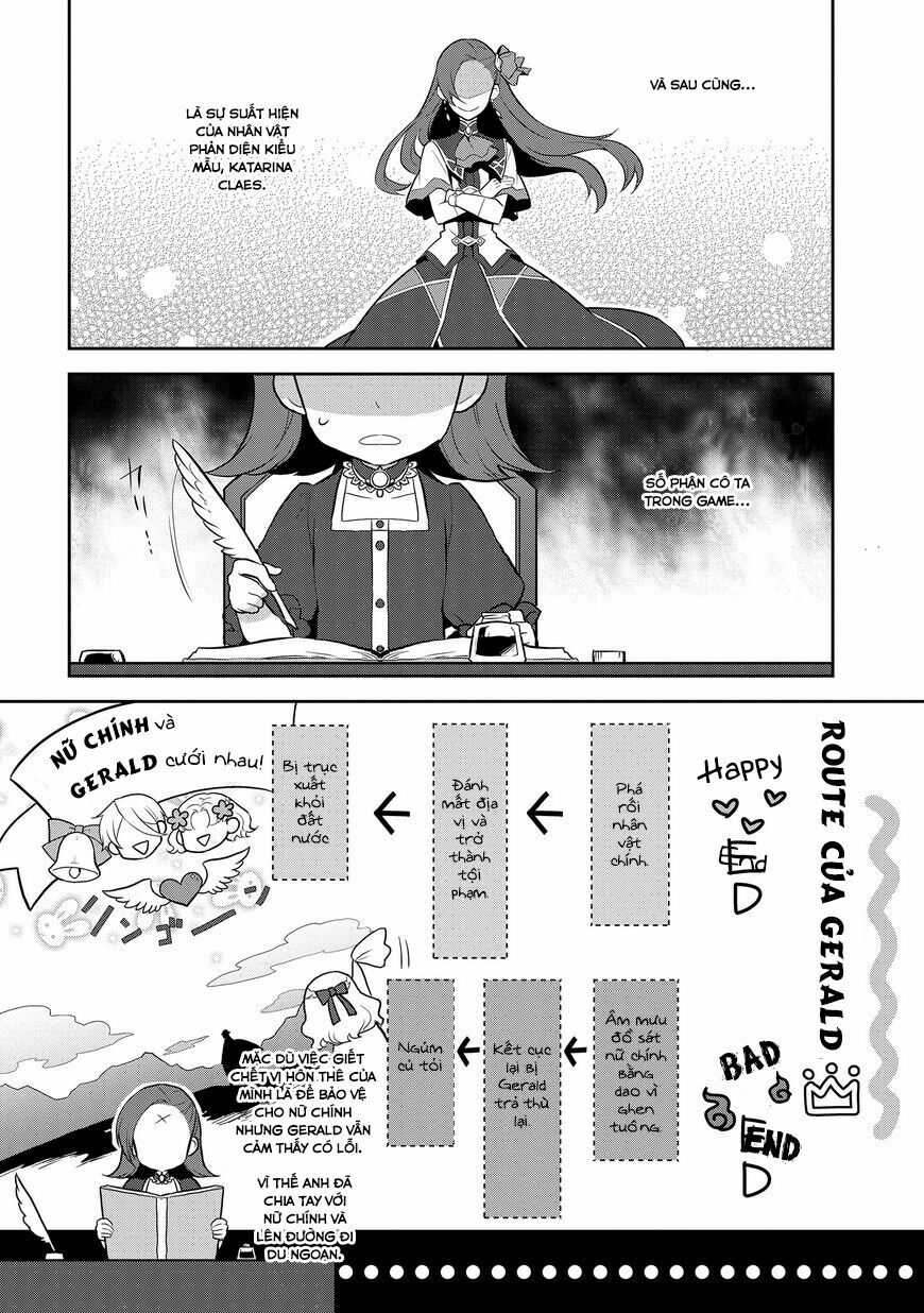 Sau Khi Được Tái Sinh, Tôi Bị Kéo Vào Game Otome Với Vai Trò Nữ Ác Nhân Và Bị Gắn Toàn Flag Đen... Chapter 1 - Trang 22