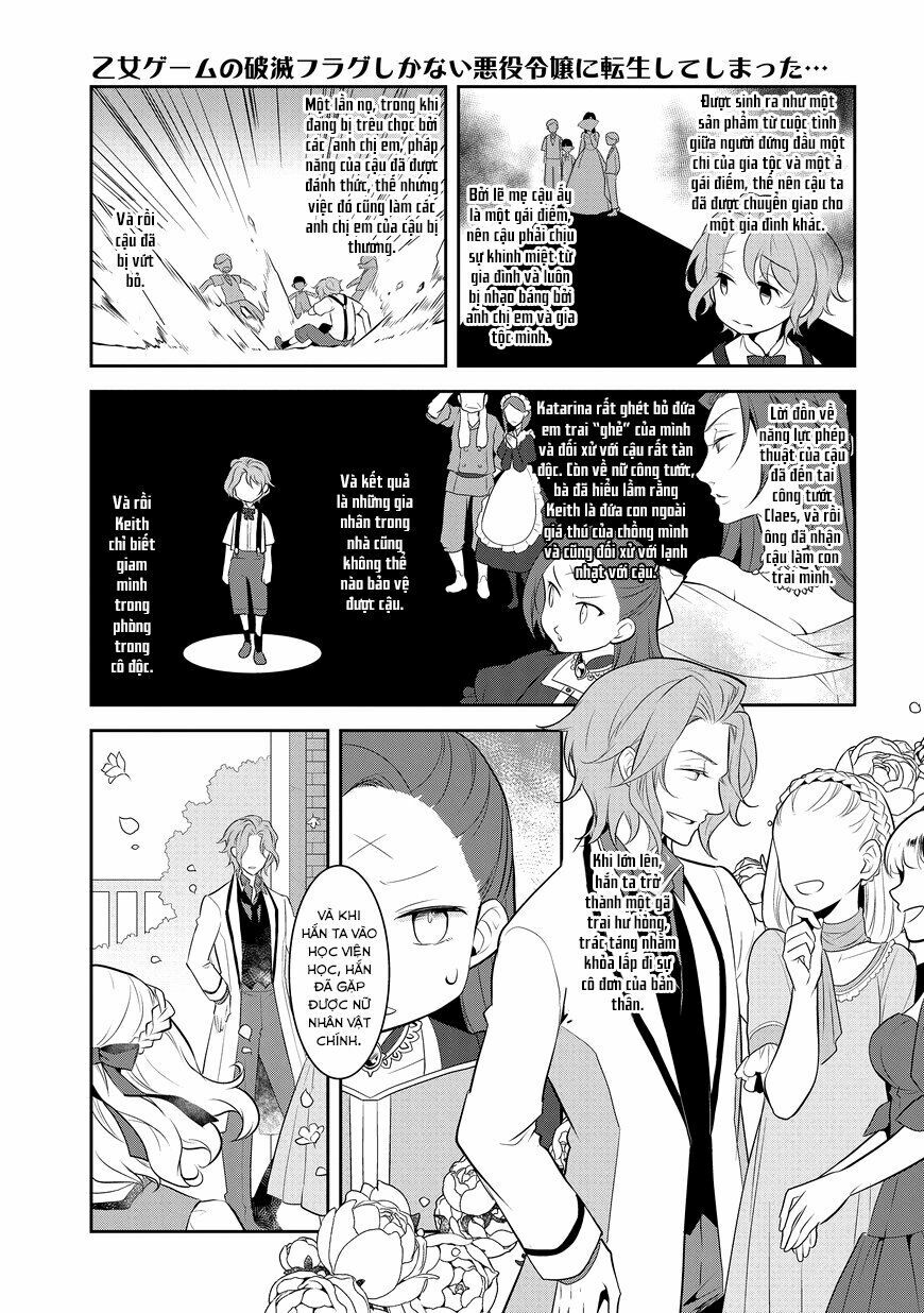 Sau Khi Được Tái Sinh, Tôi Bị Kéo Vào Game Otome Với Vai Trò Nữ Ác Nhân Và Bị Gắn Toàn Flag Đen... Chapter 2 - Trang 8