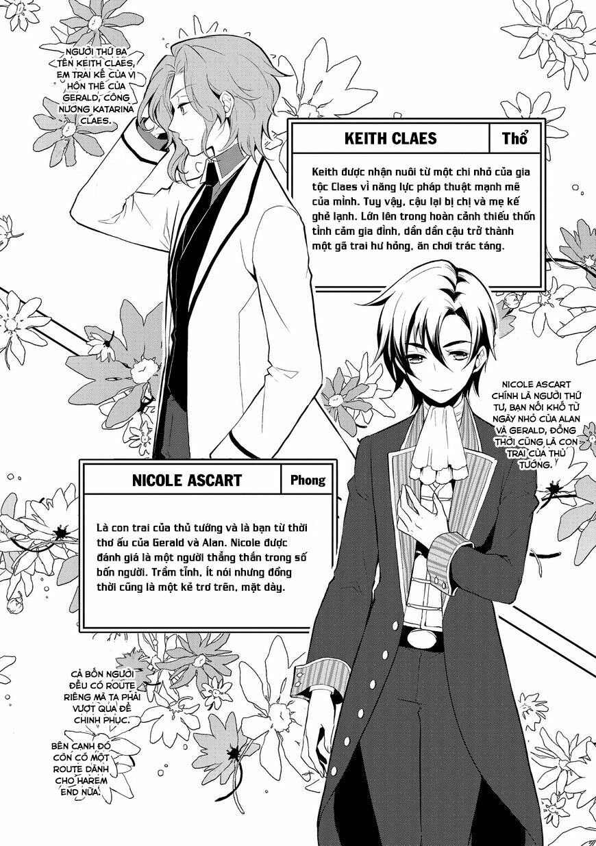 Sau Khi Được Tái Sinh, Tôi Bị Kéo Vào Game Otome Với Vai Trò Nữ Ác Nhân Và Bị Gắn Toàn Flag Đen... Chapter 1 - Trang 21