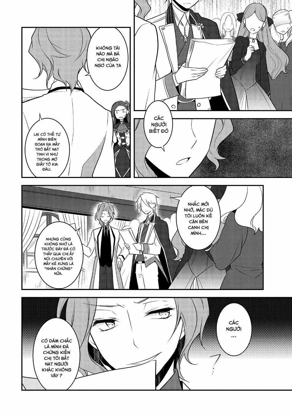 Sau Khi Được Tái Sinh, Tôi Bị Kéo Vào Game Otome Với Vai Trò Nữ Ác Nhân Và Bị Gắn Toàn Flag Đen... Chapter 14 - Trang 8