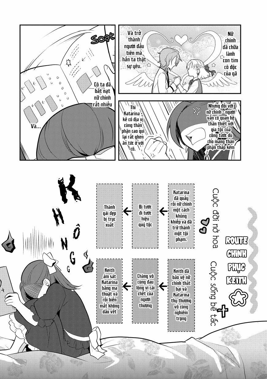 Sau Khi Được Tái Sinh, Tôi Bị Kéo Vào Game Otome Với Vai Trò Nữ Ác Nhân Và Bị Gắn Toàn Flag Đen... Chapter 2 - Trang 9