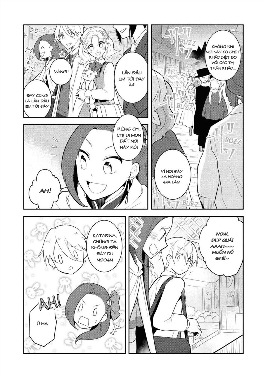 Sau Khi Được Tái Sinh, Tôi Bị Kéo Vào Game Otome Với Vai Trò Nữ Ác Nhân Và Bị Gắn Toàn Flag Đen... Chapter 37.1 - Trang 4