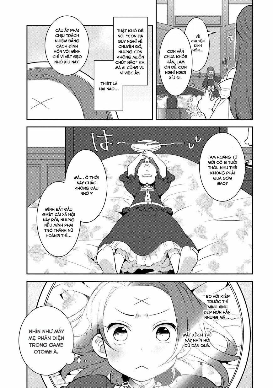 Sau Khi Được Tái Sinh, Tôi Bị Kéo Vào Game Otome Với Vai Trò Nữ Ác Nhân Và Bị Gắn Toàn Flag Đen... Chapter 1 - Trang 15