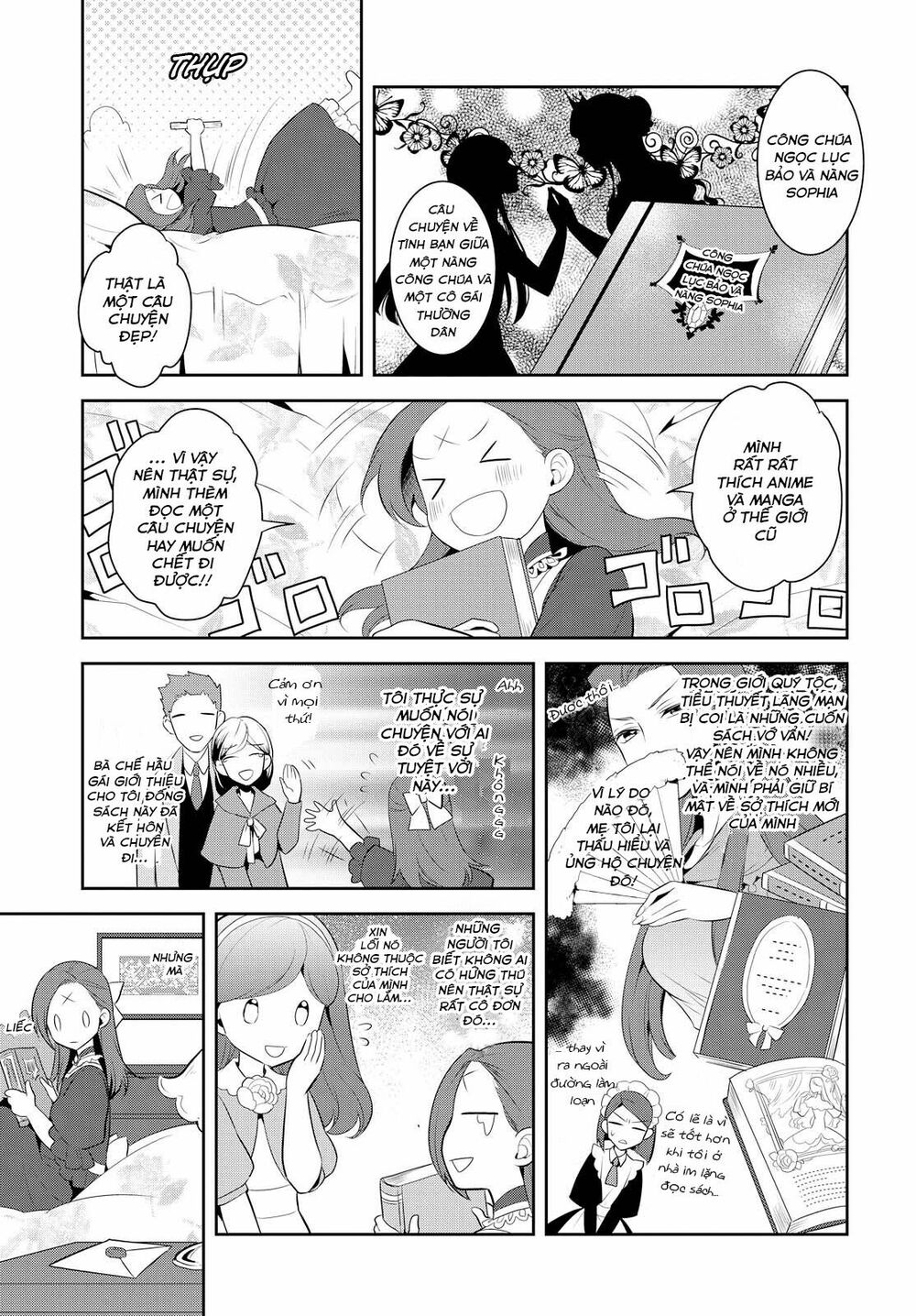 Sau Khi Được Tái Sinh, Tôi Bị Kéo Vào Game Otome Với Vai Trò Nữ Ác Nhân Và Bị Gắn Toàn Flag Đen... Chapter 5 - Trang 5