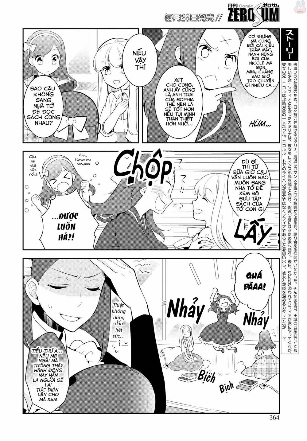 Sau Khi Được Tái Sinh, Tôi Bị Kéo Vào Game Otome Với Vai Trò Nữ Ác Nhân Và Bị Gắn Toàn Flag Đen... Chapter 6 - Trang 4