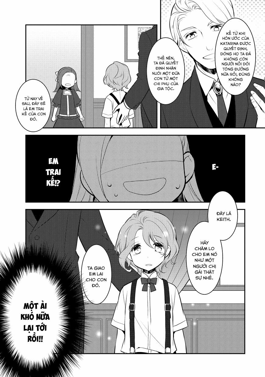Sau Khi Được Tái Sinh, Tôi Bị Kéo Vào Game Otome Với Vai Trò Nữ Ác Nhân Và Bị Gắn Toàn Flag Đen... Chapter 2 - Trang 4