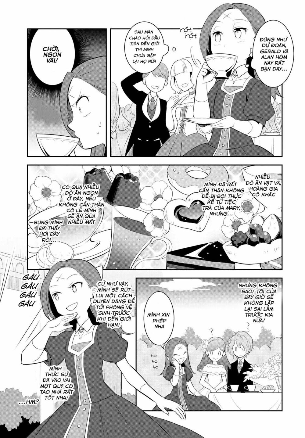 Sau Khi Được Tái Sinh, Tôi Bị Kéo Vào Game Otome Với Vai Trò Nữ Ác Nhân Và Bị Gắn Toàn Flag Đen... Chapter 5 - Trang 7