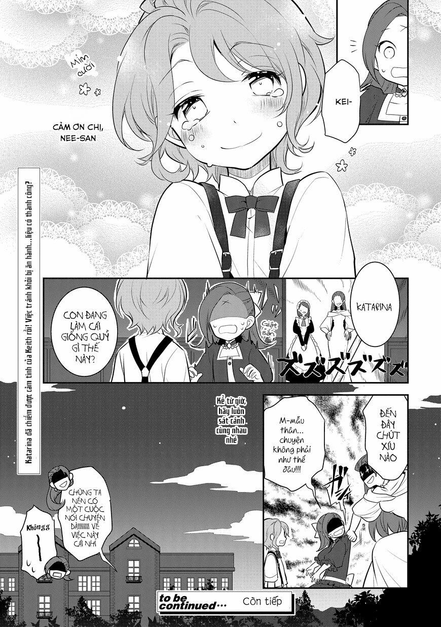 Sau Khi Được Tái Sinh, Tôi Bị Kéo Vào Game Otome Với Vai Trò Nữ Ác Nhân Và Bị Gắn Toàn Flag Đen... Chapter 2 - Trang 34