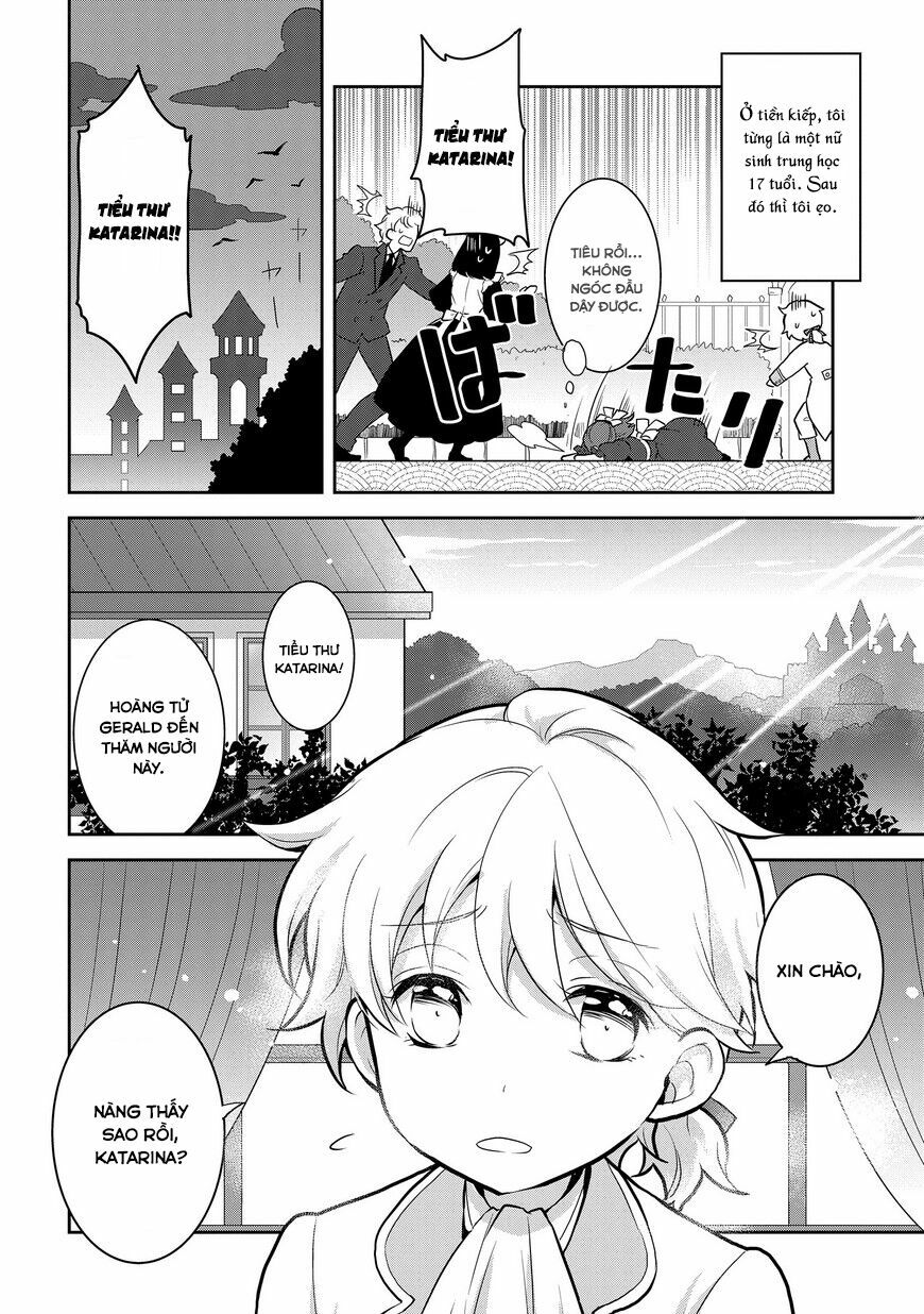Sau Khi Được Tái Sinh, Tôi Bị Kéo Vào Game Otome Với Vai Trò Nữ Ác Nhân Và Bị Gắn Toàn Flag Đen... Chapter 1 - Trang 8