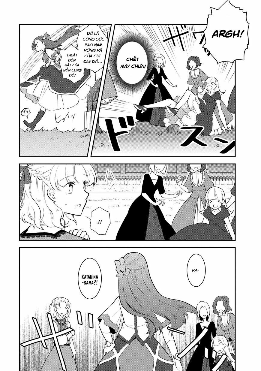 Sau Khi Được Tái Sinh, Tôi Bị Kéo Vào Game Otome Với Vai Trò Nữ Ác Nhân Và Bị Gắn Toàn Flag Đen... Chapter 10 - Trang 18