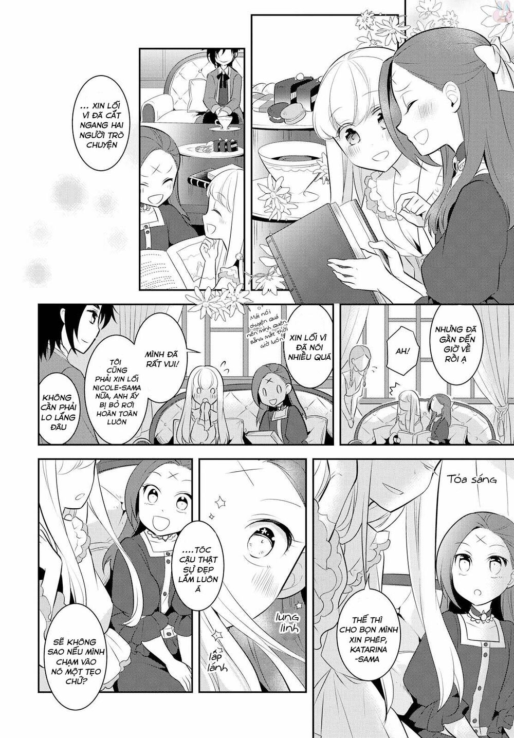 Sau Khi Được Tái Sinh, Tôi Bị Kéo Vào Game Otome Với Vai Trò Nữ Ác Nhân Và Bị Gắn Toàn Flag Đen... Chapter 5 - Trang 22