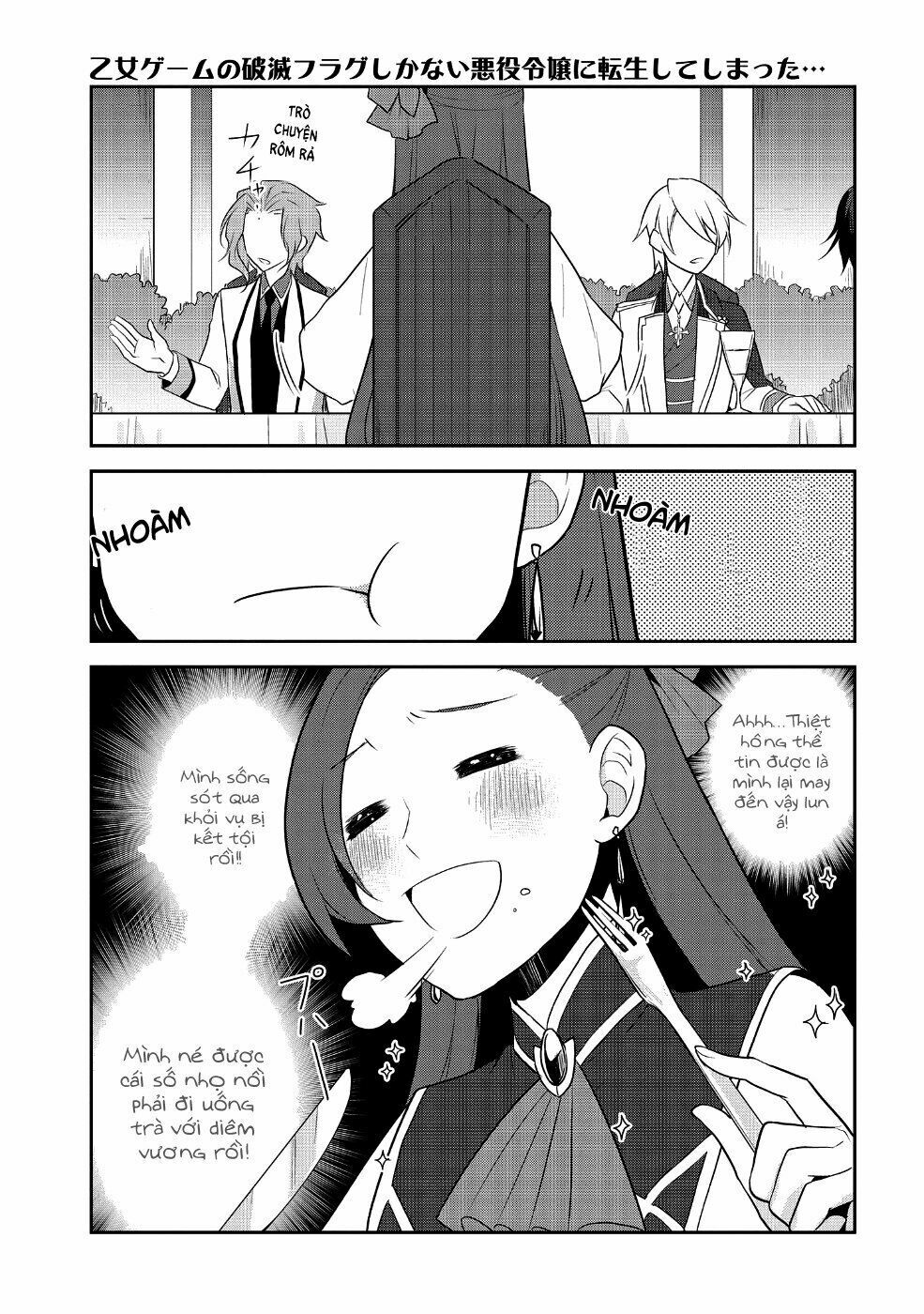Sau Khi Được Tái Sinh, Tôi Bị Kéo Vào Game Otome Với Vai Trò Nữ Ác Nhân Và Bị Gắn Toàn Flag Đen... Chapter 14 - Trang 19