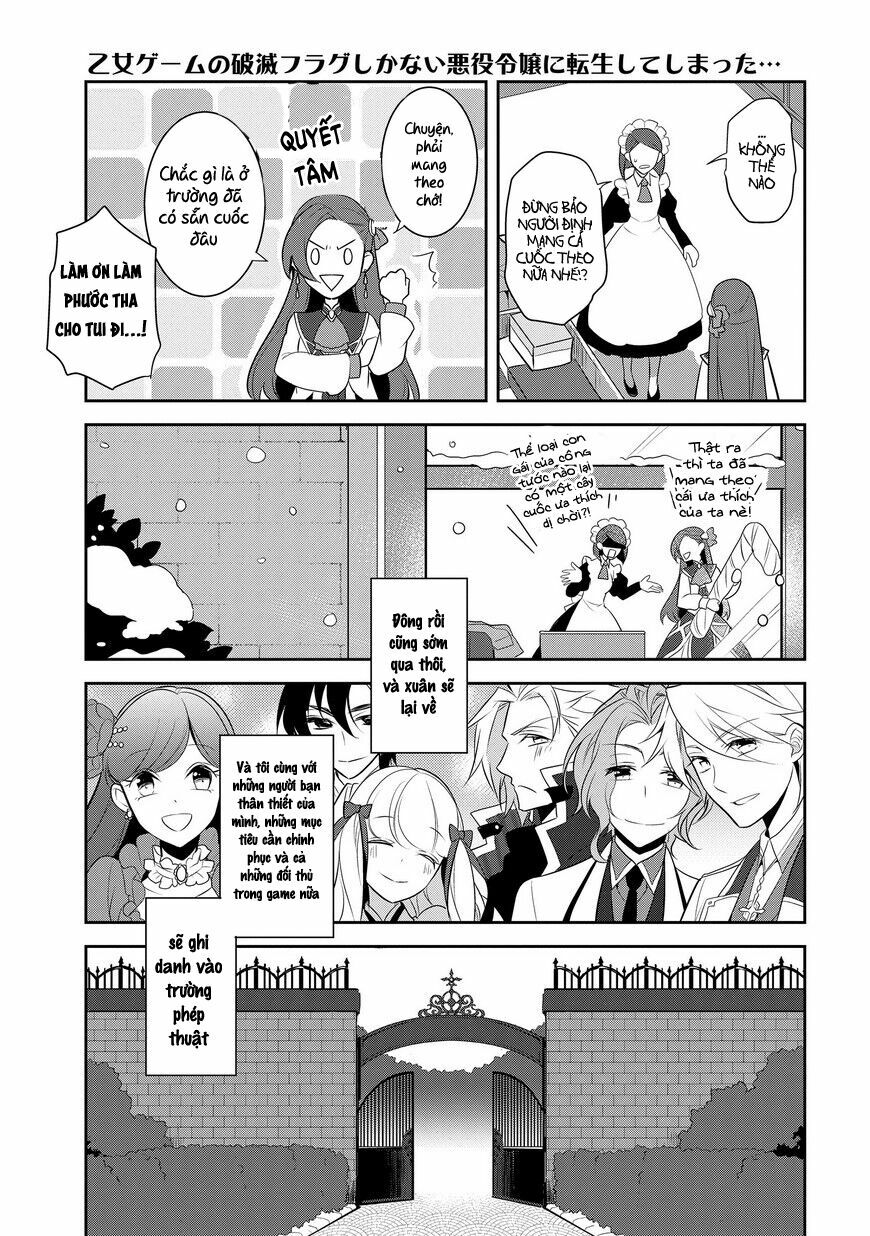 Sau Khi Được Tái Sinh, Tôi Bị Kéo Vào Game Otome Với Vai Trò Nữ Ác Nhân Và Bị Gắn Toàn Flag Đen... Chapter 7 - Trang 27